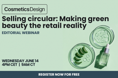 Free Webinar - Selling circular: Making green beauty the retail reality